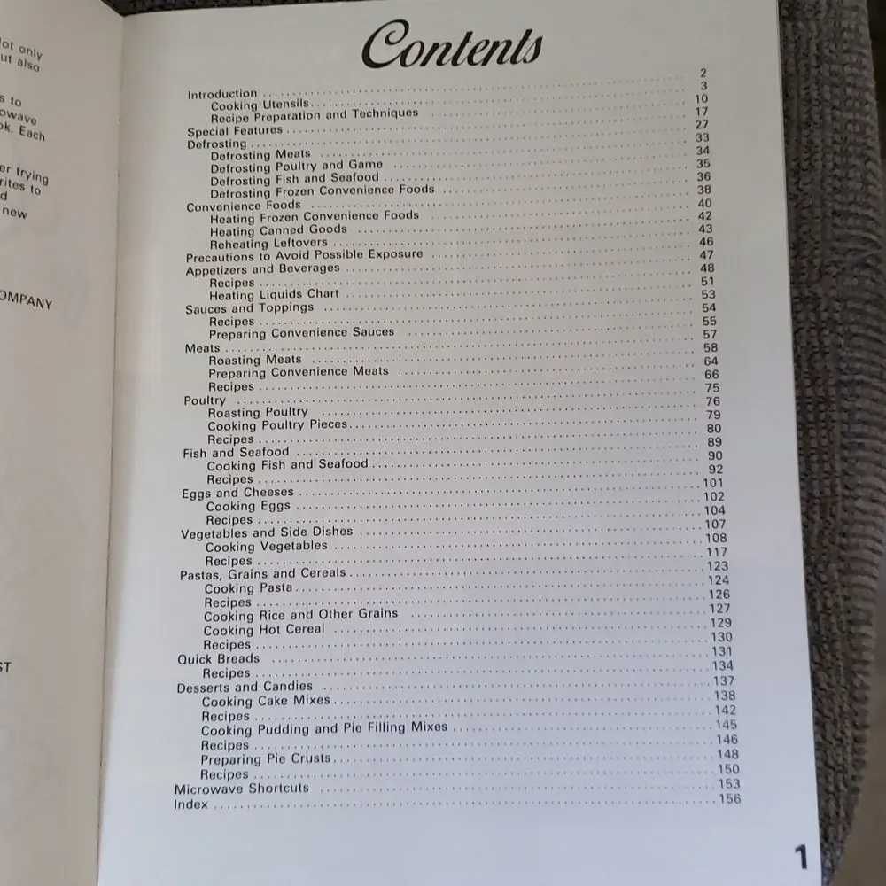Vintage Panasonic - The Genius -  Microwave Oven Cookbook (1980s)